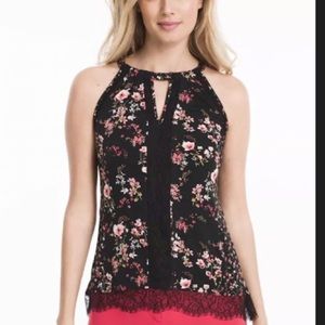 💕 WHBM Floral Top